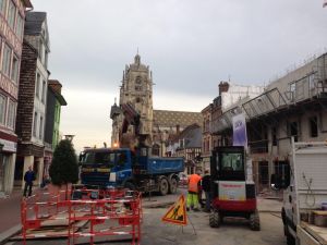 Travaux urbain